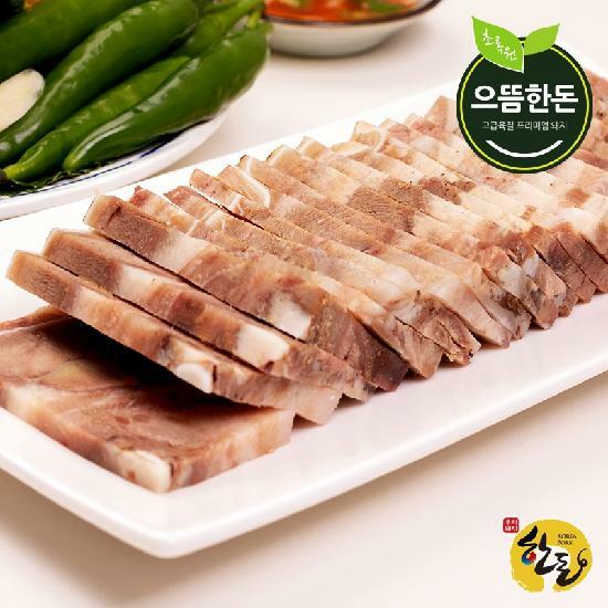 [농업회사법인 주식회사 원미트][으뜸한돈] 으뜸 머릿고기 편육 250g+250g (총500g)