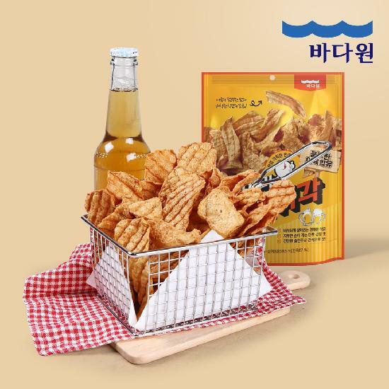 바다원 한입만 어포튀각 50g x 9봉