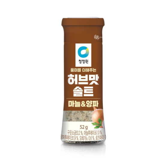 (신세계의정부점)청정원 허브맛솔트 마늘n양파 52g
