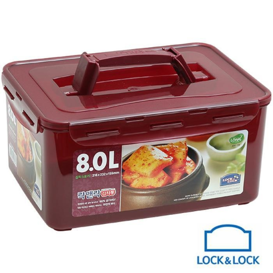 락앤락NEW핸디김치통(WN)8L(김치3포기)HPL884WN
