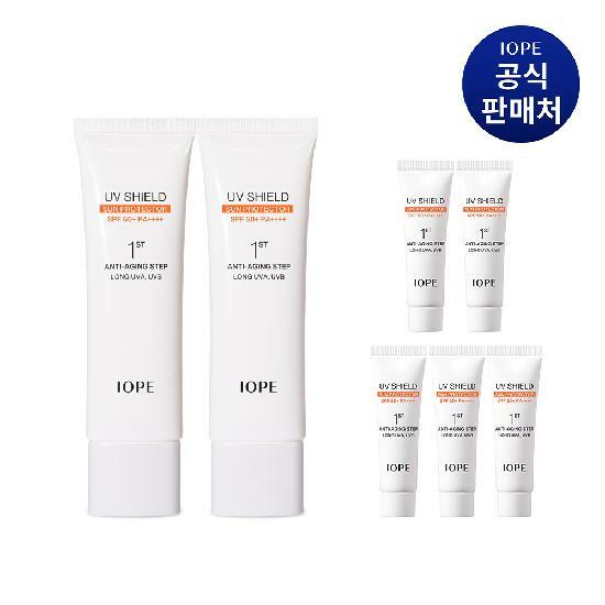 아이오페 UV 쉴드 선 프로텍터 50ml x 2개