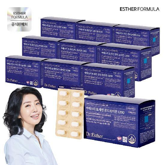 여에스더 포사인 콘드로이친 총 10박스 (700 mg × 60 정 × 10박스)