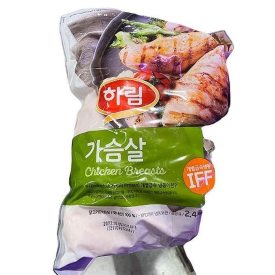 하림 냉동 닭가슴살2.4kg 64769 (29472136)