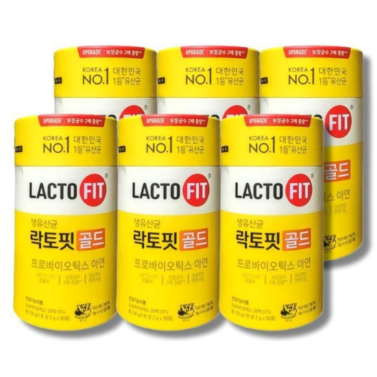 종근당건강 락토핏 골드 2g 50포 6통 /wb (38792109)