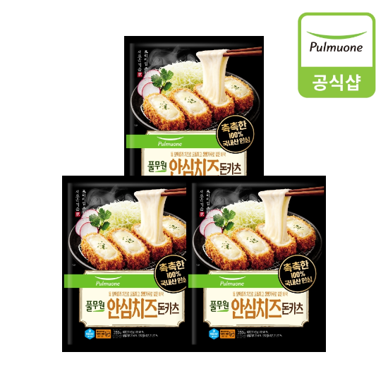 풀무원 안심치즈돈카츠 (350g)X3개