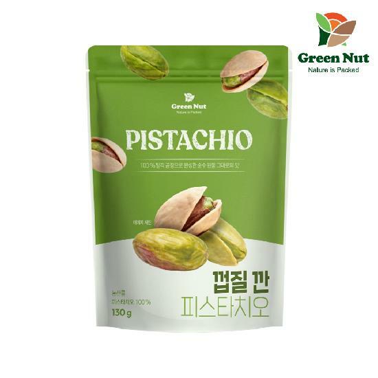 껍질 없이 부드러운 탈각 피스타치오 130g