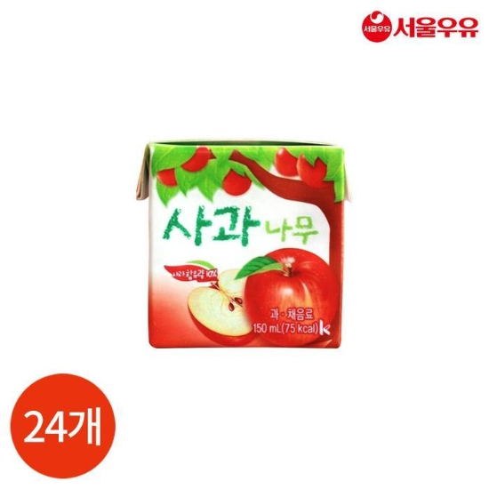 서울우유 사과나무 150ml x 24개