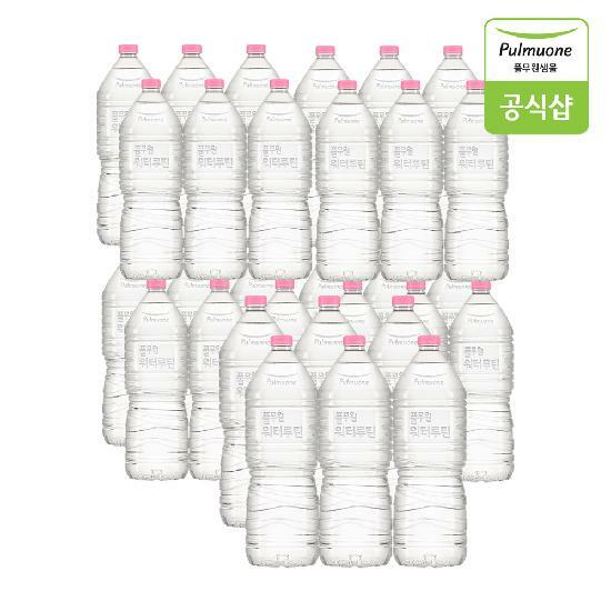 풀무원샘물 워터루틴 무라벨 생수 2L X 30병