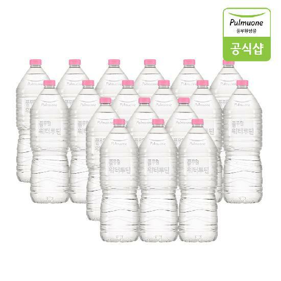 풀무원샘물 워터루틴 무라벨 생수 2L X 18병