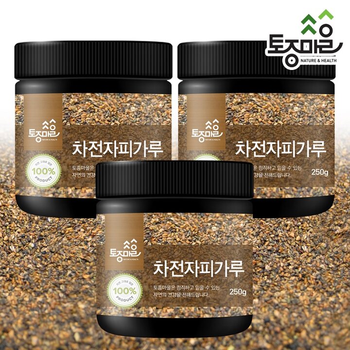 [토종마을] 차전자피가루 250g X 3개