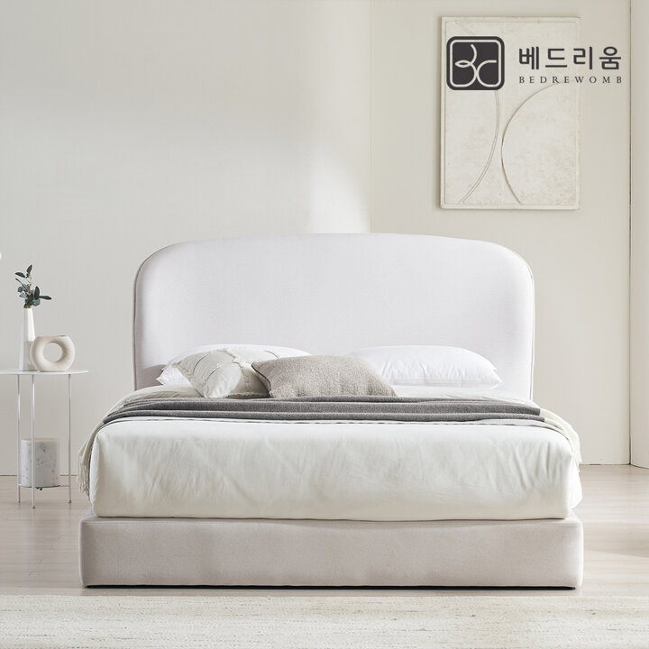 금성침대 베드리움 셀린 패브릭 호텔형 침대(K)-릴렉서 허리특허 유로탑(M.H) (착불)