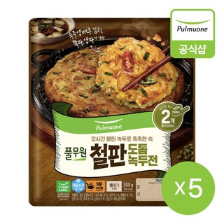 풀무원 철판 도톰녹두전 300gX5개