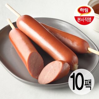 하림 돌아온 매콤후랑크 70g 10팩