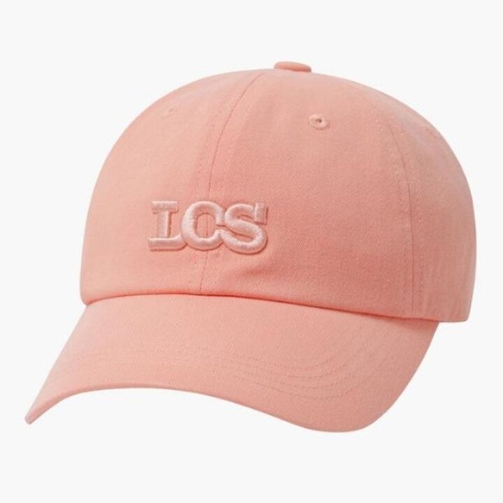 르꼬끄모자 KQF QQ123ACP24-LOR 볼드 레터링 볼캡 / LIGHT ORANGE