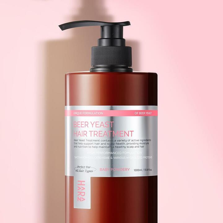 [공동구매]하라즈 맥주효모 트리트먼트 베이비파우더향 1000ml