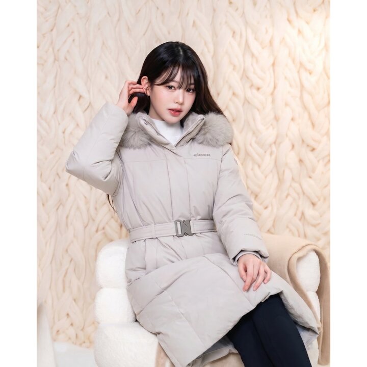(신세계센텀점)[24FW](역시즌찬스) 라헨느 캐시미어 W/S 프리미엄 다운 자켓 (3col) DWW24511