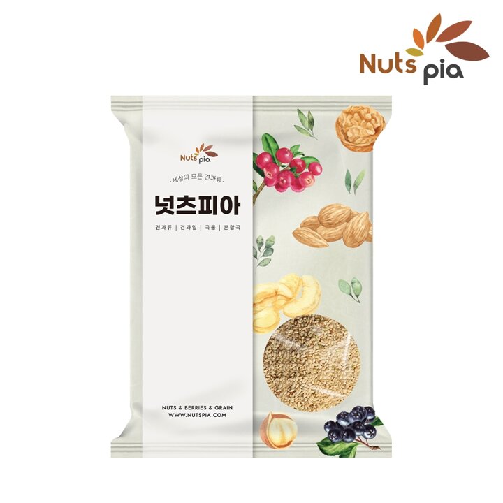 [넛츠피아] 국산 볶음 현미 500g 고소한 구운 현미 시리얼