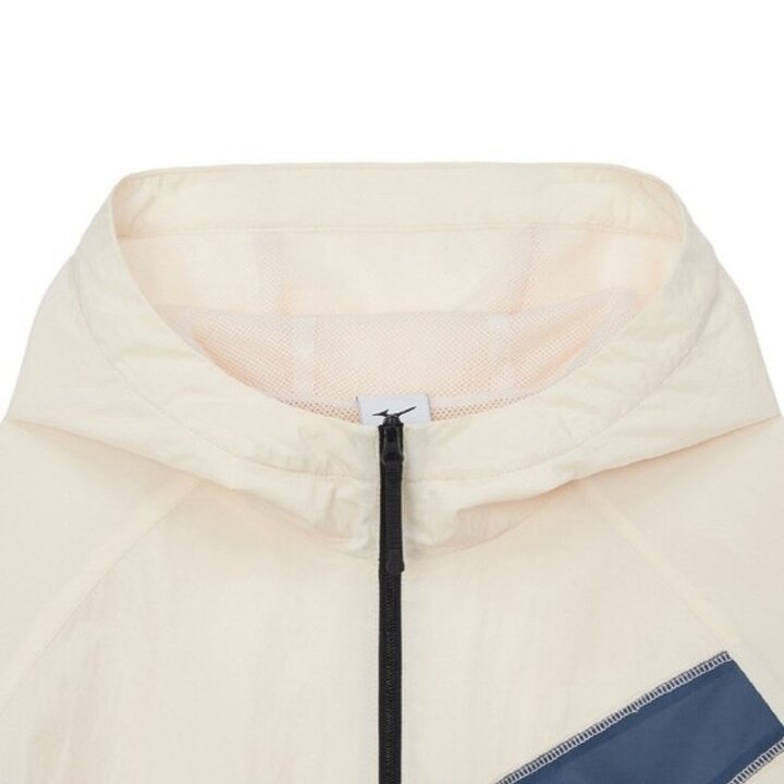 (신세계의정부점)미즈노 여성 바람막이 자켓 32YE470046 통기성 활동성 런닝 운동 PATTERN WINDBREAKER
