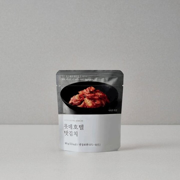 롯데호텔 맛김치 (80g*10팩)