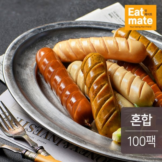 닭가슴살 소시지 혼합 100g 100팩