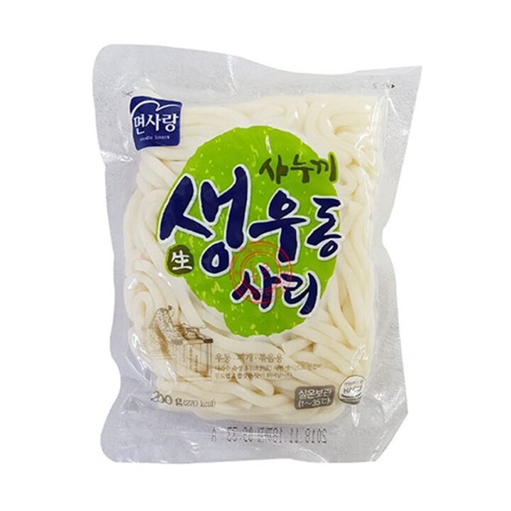 [새벽배송][우리가락]면사랑 생우동사리 200g / 상온