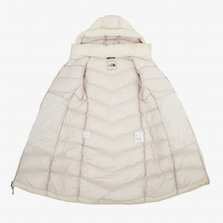 [노스페이스 공식] NJ3NQ85A 여성 롱패딩 슈퍼플렉스 T 파카 CREAM BEIGE