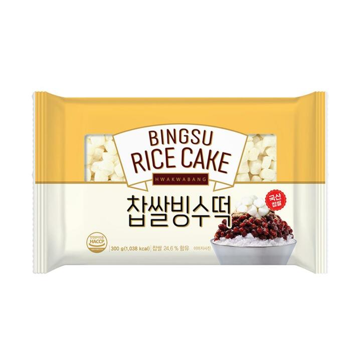 [화과방] 찹쌀빙수떡 300g/ 대두식품 팥빙수 빙수재료 빙수토핑 빙수떡