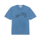 메종키츠네 남성 페이디드 컴포트 티셔츠 라피스 블루 페이디드 PM00124KJ7036-0417