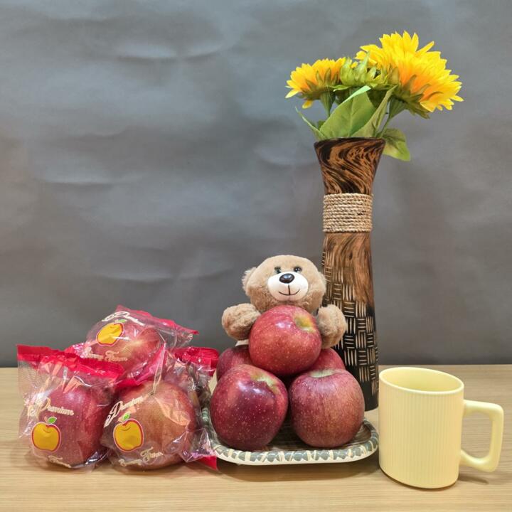 (쓱데이) 감홍세척사과2.7kg * 2박스(과당 250g~375g 내외, 박스당 8~11과)