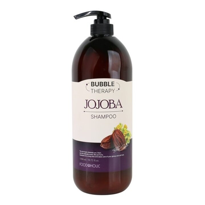 푸드어홀릭 버블 테라피 호호바 샴푸 1500ml/대용량