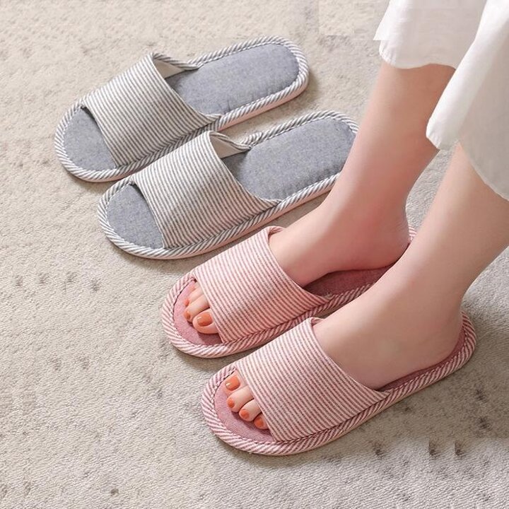 46602585-린넨실내화HQ여성남성실내슬리퍼거실화wk9