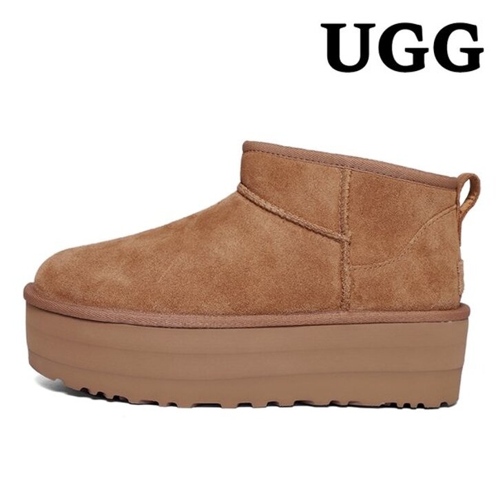 [정품] UGG 미국 어그 클래식 울트라 미니 플랫폼 1135092-CHE