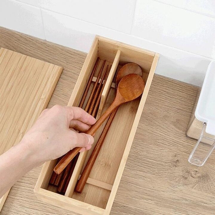 식당보관함대나무업소용수저통사각원목수저수저정리함우드수저통업소용수저통식당수