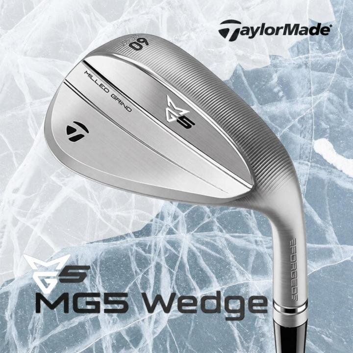 테일러메이드 정품 2025 MG5 밀드그라인드5 크롬 웨지 DG MID 115 S200