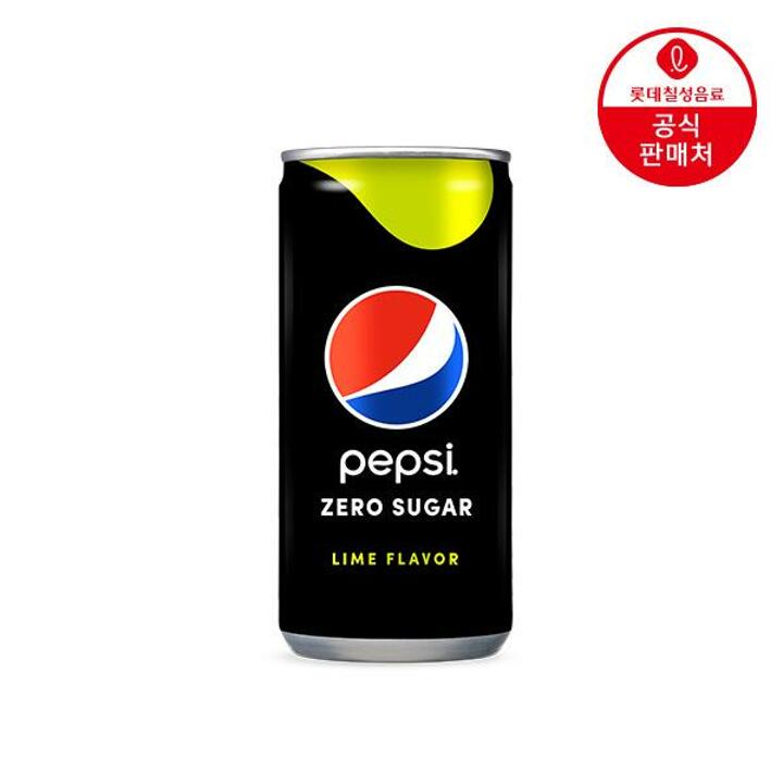 [본사직영] 롯데 펩시콜라 제로슈거 라임향 210ml x 60캔