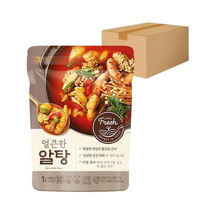 아워홈 얼큰한 알탕 400g 12개