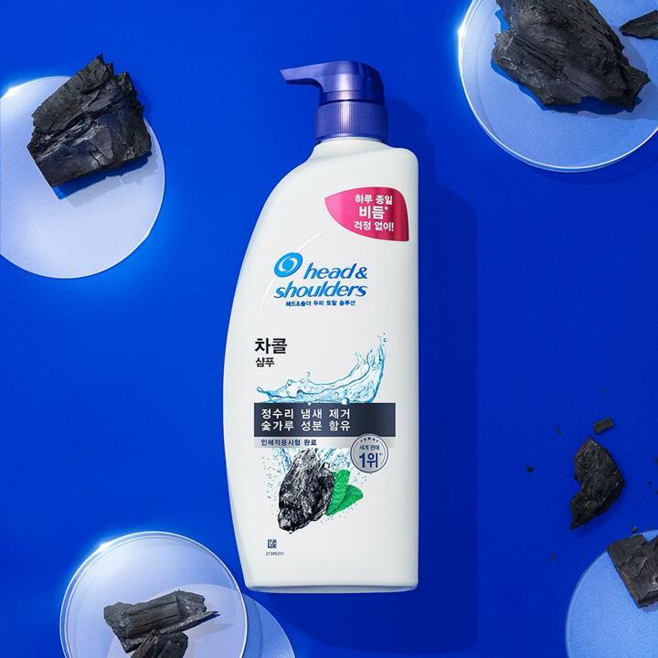 헤드앤숄더 차콜 800ml 샴푸 2개