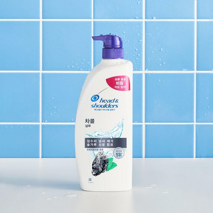 헤드앤숄더 차콜 800ml 샴푸 2개