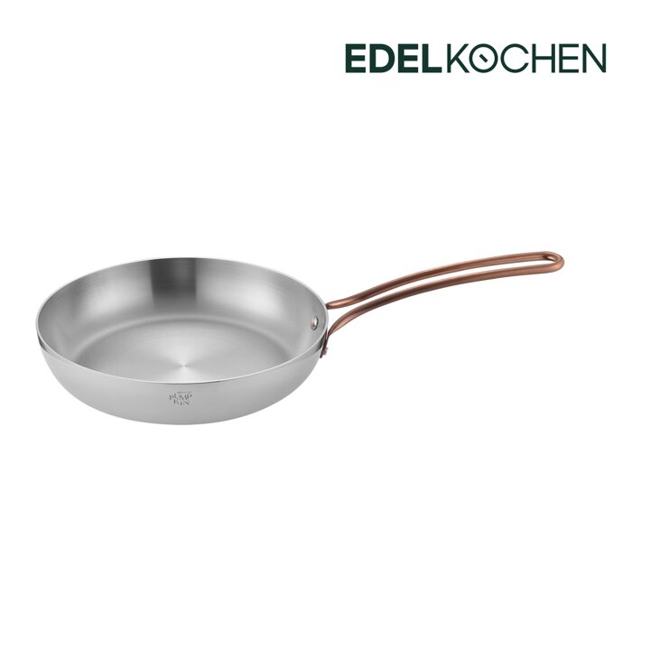 [에델코첸]통5중 펌킨 프라이팬 24cm 