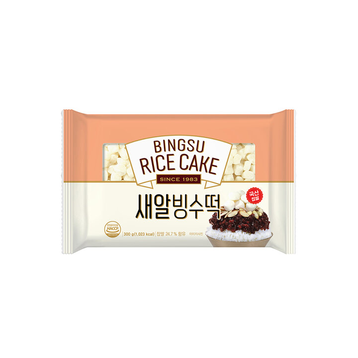 [화과방] 새알빙수떡 300g / 국산빙수떡 빙수토핑 빙수재료