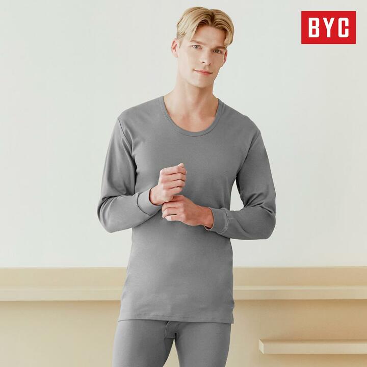 [BYC] 남성 이중보온 순면내복 상하세트