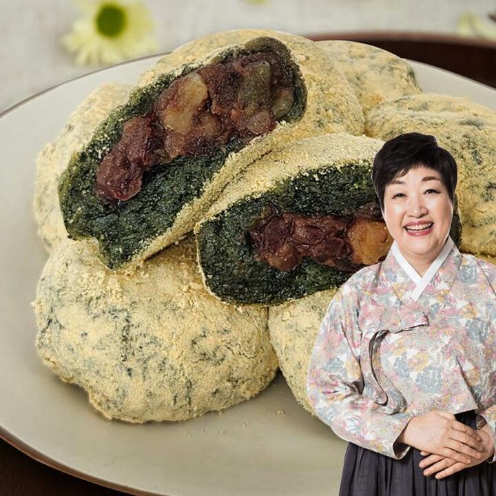 (G)한복선 제주쑥 콩가루 견과찹쌀떡 50g x 25개