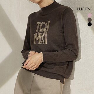 루시앙 레터링자수 포그니 니트 3종 택1