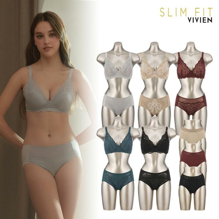 비비안 슬림핏 풀커버레이스 세컨팬티 여성속옷13종