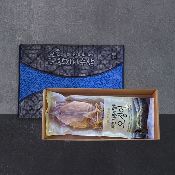 [물맛남] 명품 건오징어 선물세트 (특)10미/750g 부직포포장