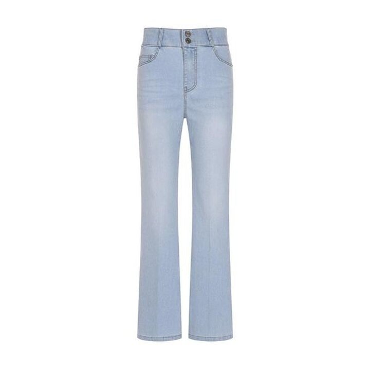 (광주신세계)썸머 투버튼 하이웨스트 부츠컷 데님팬츠 OJ5XL544