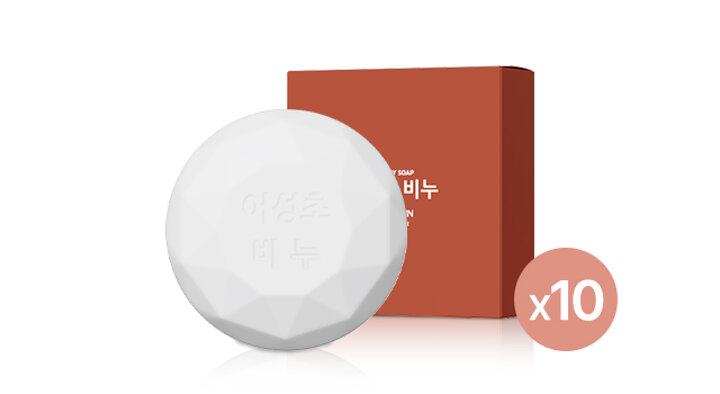 공스킨 어성초 비누 100g 10개
