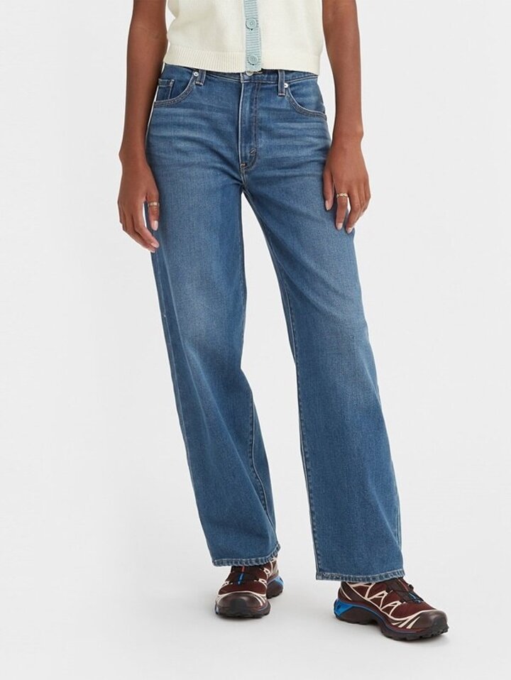 [LEVIS]여성 배기 대드 웜 데님팬츠(A3494-0009)KJ