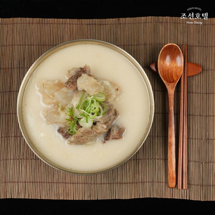 [방송에서만] 조선호텔 진한 한우도가니탕 1kg X 5팩(총 15인분)