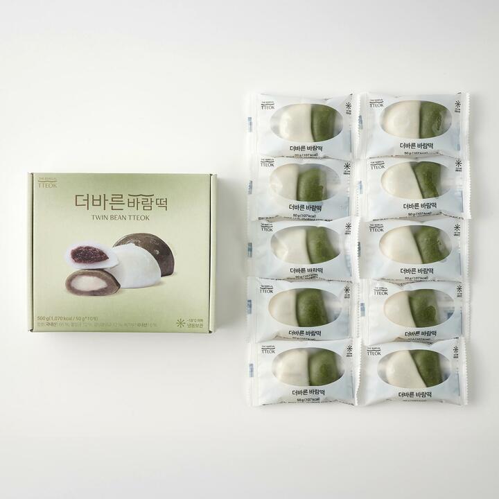 더바른 반반 바람떡 1box 개별포장 국내산